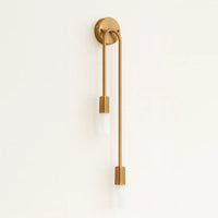 Applique Murale Noire ou Dorée – Design Élégant Scandinave pour Intérieur Contemporain