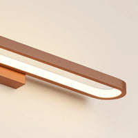 Applique Murale Salle de Bain Marron – Éclairage LED Design Fin Moderne