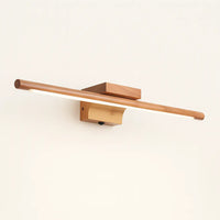Applique murale salle de bain LED en bois – Pour miroir, style scandinave épuré