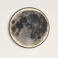 Applique murale Lune LED – Lampe décorative 3D dimmable pour chambre et salon