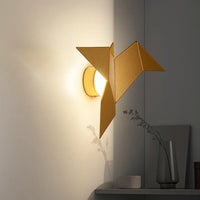 Applique murale origami oiseau – Design moderne décoratif