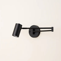 Applique murale orientable en métal doré ou noir – Design moderne et élégant