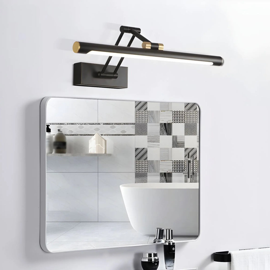 Applique Murale Salle de Bain LED – Design Moderne pour Miroir, IP44 Étanche