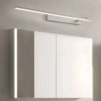 Applique murale Salle de bain LED orientable – design linéaire noir ou blanc