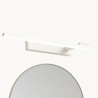 Applique murale Salle de bain LED orientable – design linéaire noir ou blanc