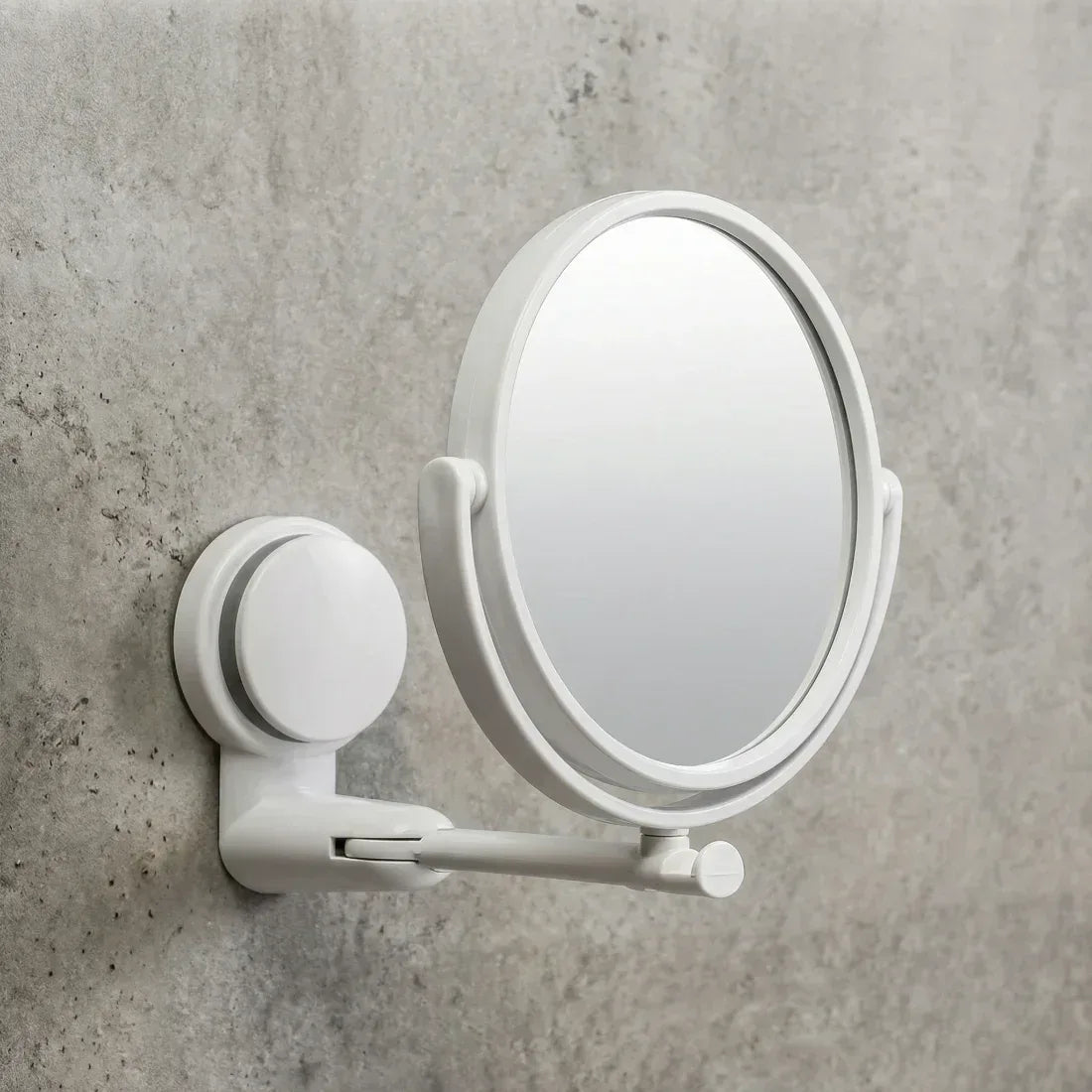 Miroir Mural Articulé à Ventouse — Bras de Lumière