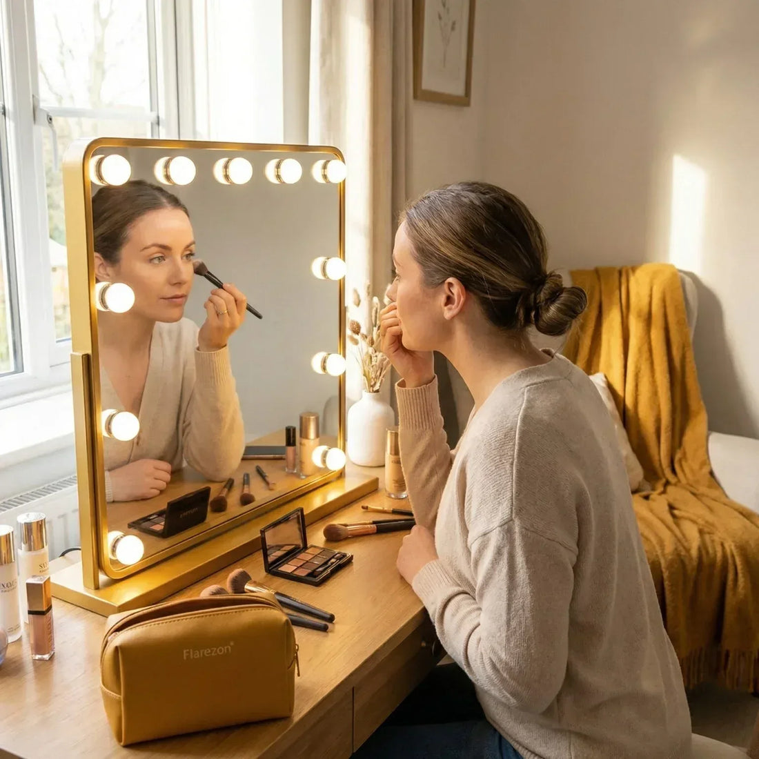Miroir Hollywood Professionnel — Atelier Loge