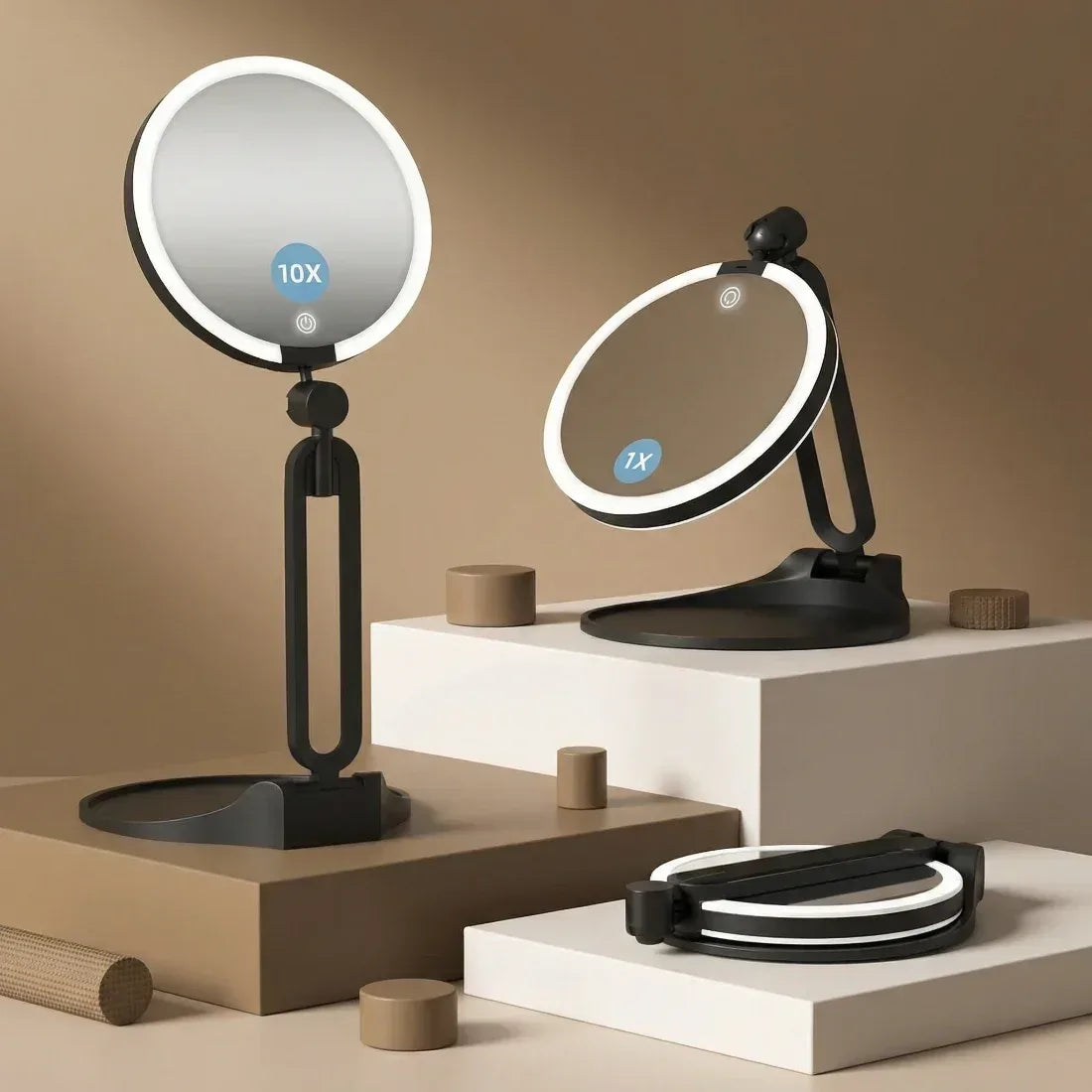 Miroir Maquillage LED — Matin Saint-Honoré